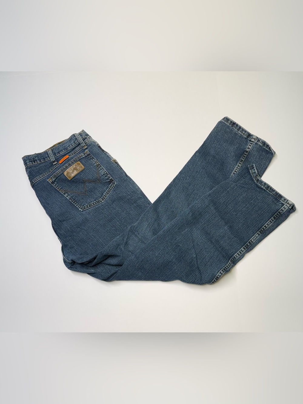 Wrangler Advanced Comfort FR Jeans Men’s Size 38x30 FRAC47D Denim Blue HRC2 2112